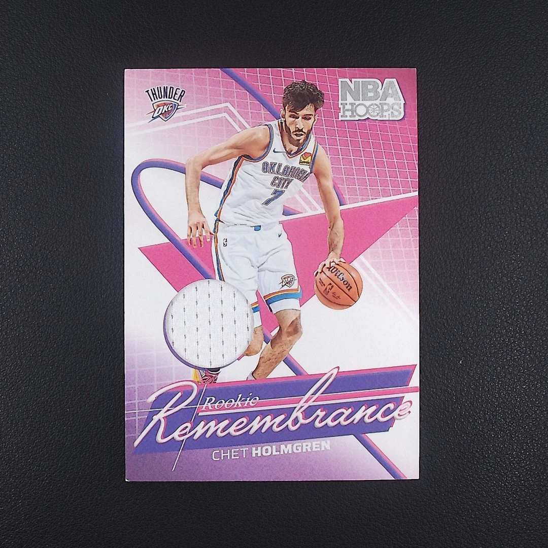 切特霍姆格伦 无编 HOOPS 帕尼尼NBA国宝手提签字球星卡