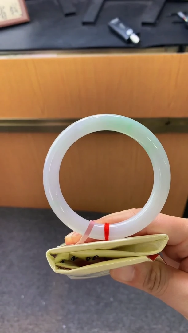 未镶嵌手镯翡翠-K30 圈口60.8