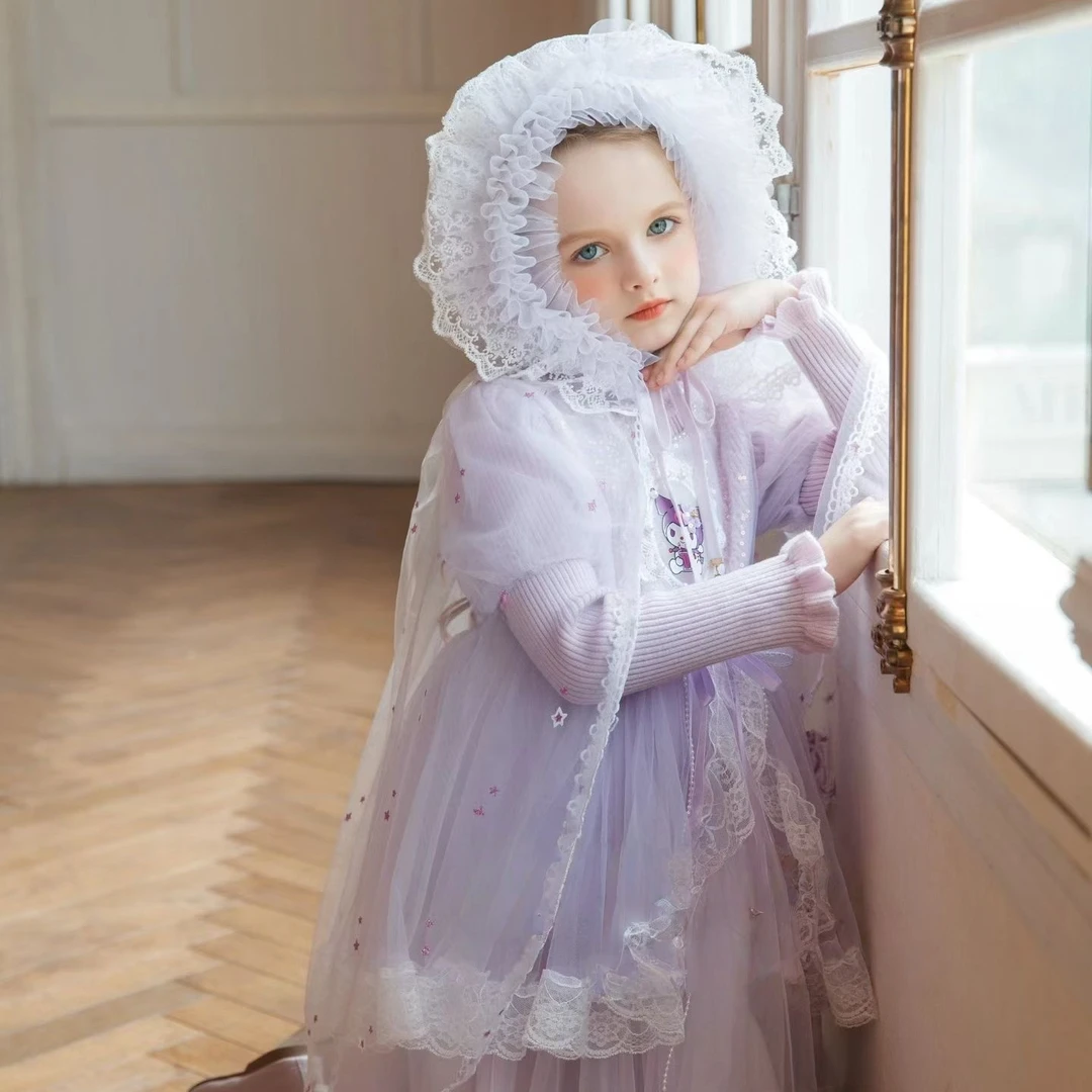 (现货）秋季女冬爱莎毛衣公主裙季连衣裙童装女孩宝宝秋冬新款爱莎