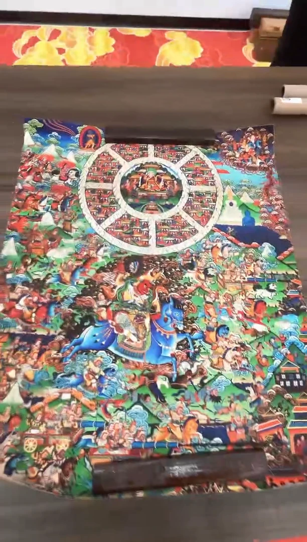 卷轴画唐卡16026