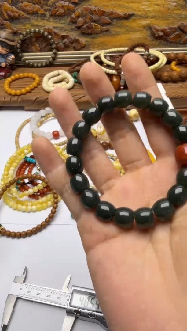 未镶嵌手串和田玉手串