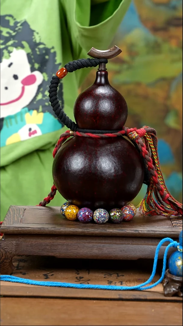 XR053藏绳款葫芦不包手串