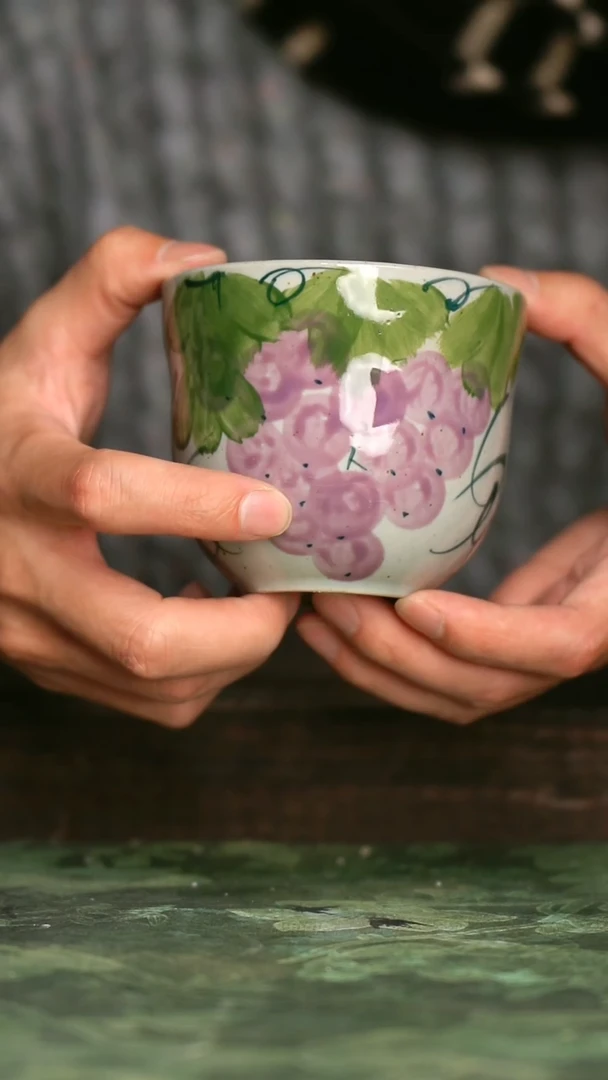 【闪购商品】青诗集手工手绘瓷器