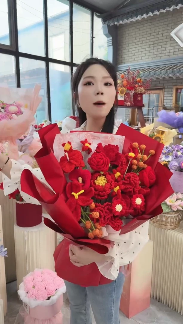 非遗手工花束，孤品清仓！!