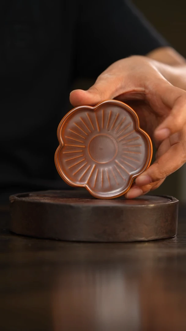 22柴房陶瓷柴烧杯垫