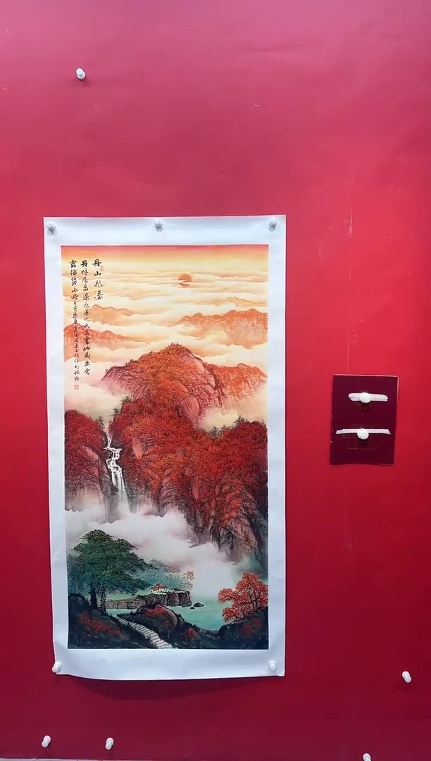国画画家陆远华纯手绘原作