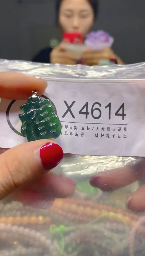 颈饰未镶嵌翡翠/X/翡翠A货，一件也是批发价