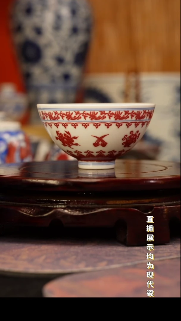 景德镇手工手绘陶瓷杯