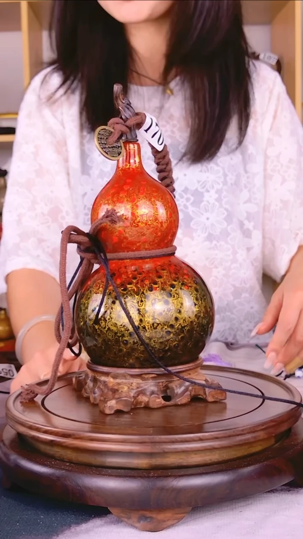170一物一拍 大漆酒葫芦 真葫芦