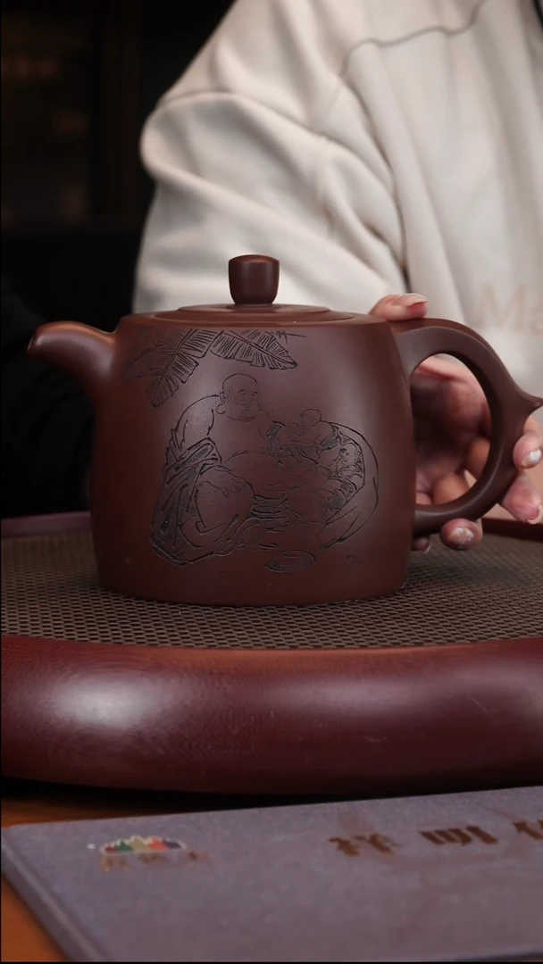 【闪购商品】紫砂茶壶1-65 YXM井栏底槽清1100cc