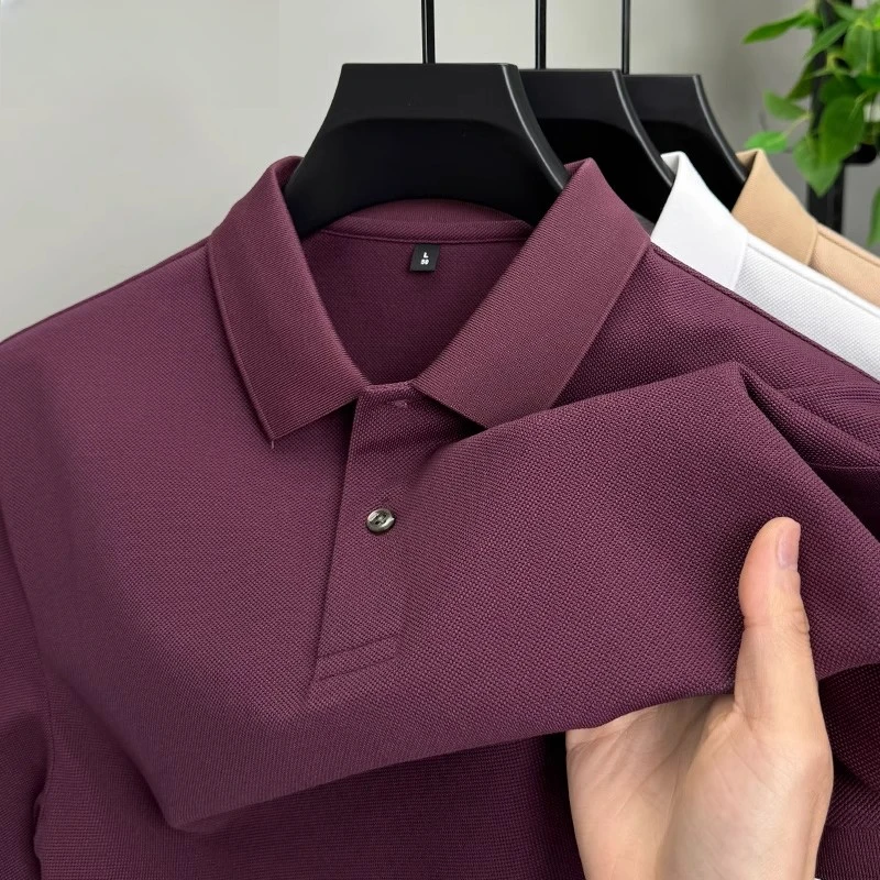 ZaSaFran纯棉T恤男士短袖保罗POLO衫纯色休闲透气夏装上衣百搭