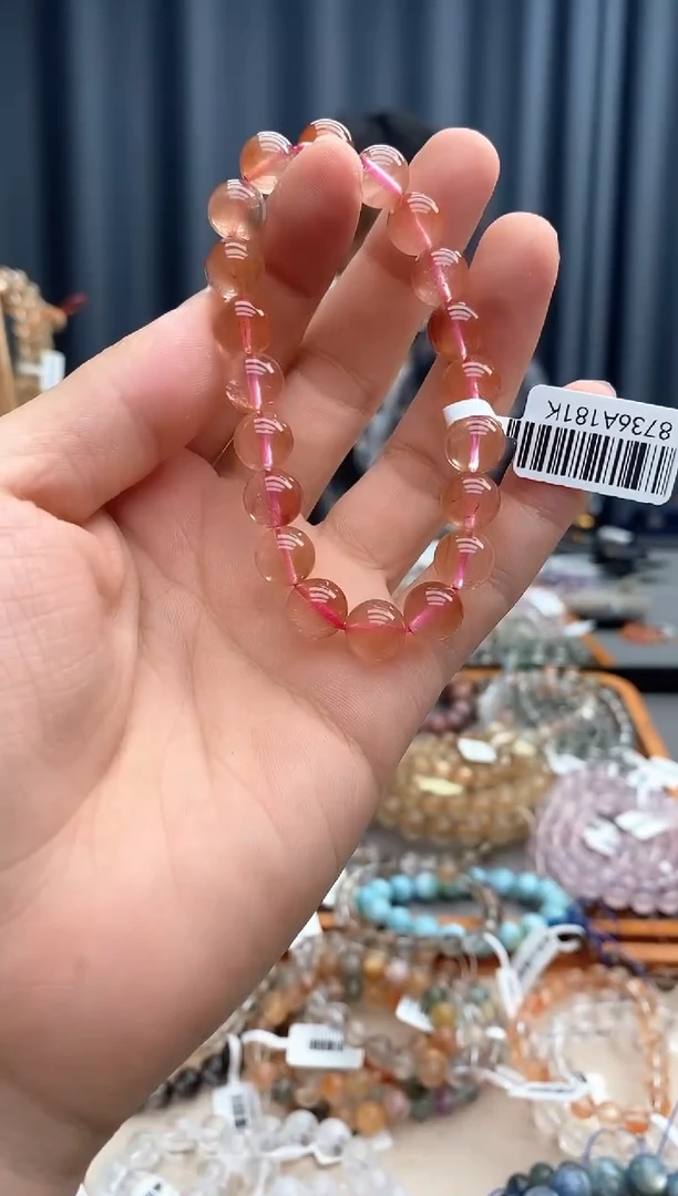 水晶手链未镶嵌妍****️兔毛