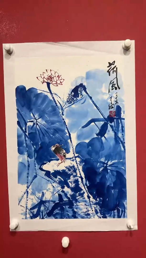 国画李纲-2.7平尺-国画作品