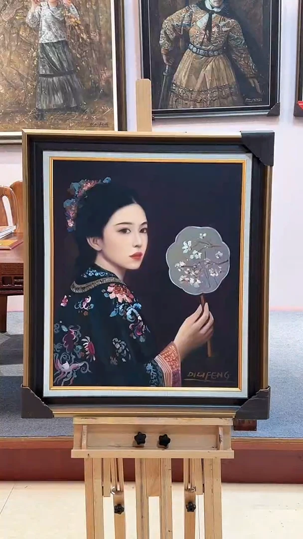 油画邸立丰-50*60-油画作品