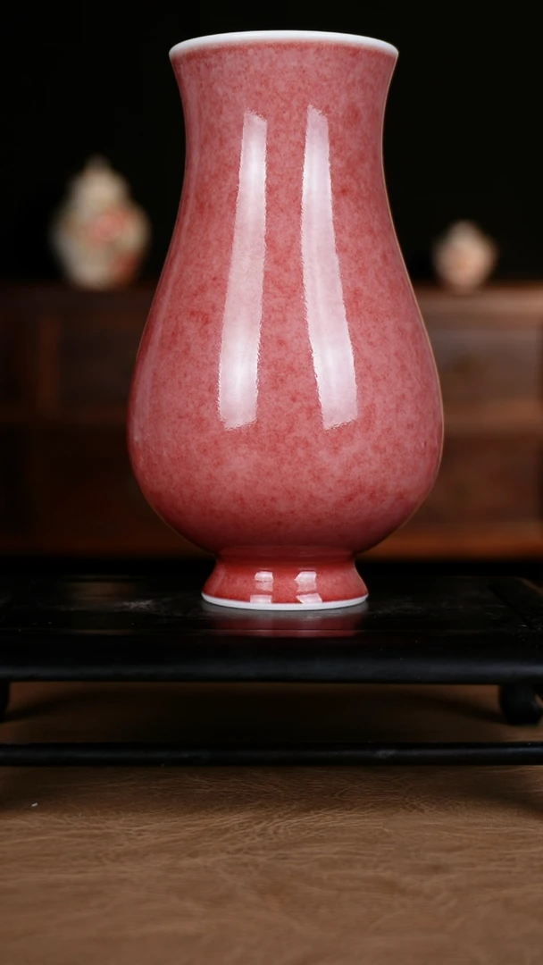 瓶豇豆工景德镇纯手工陶瓷