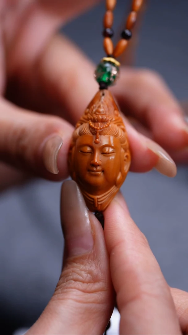 橄榄核吊坠橄榄核