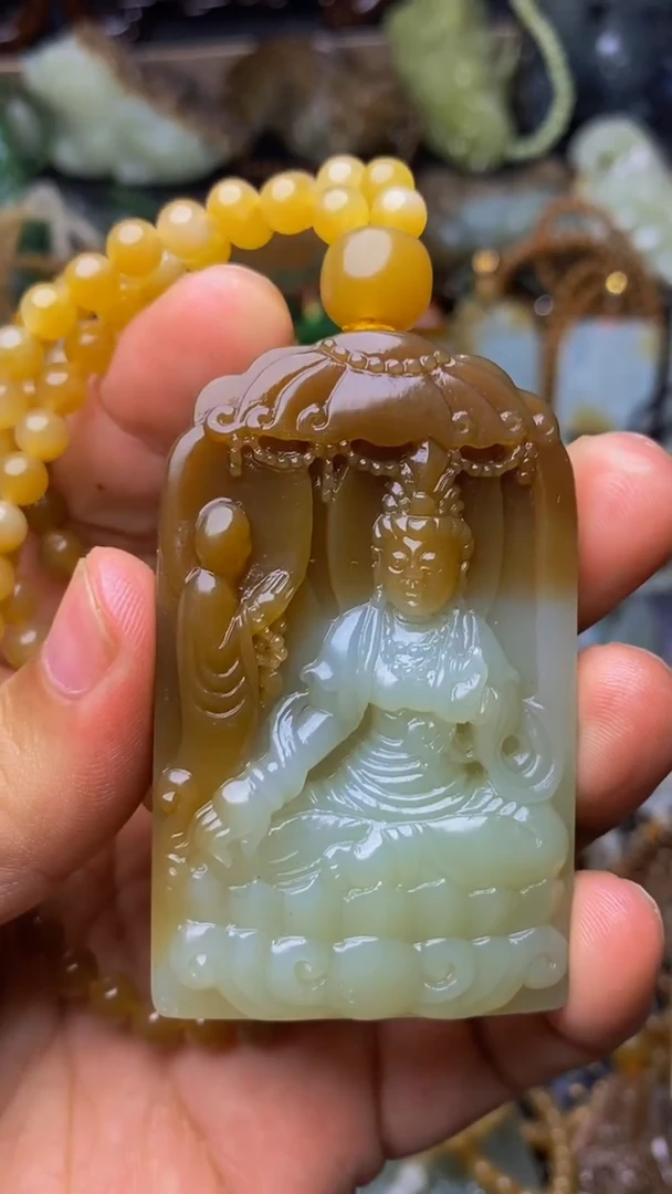 未镶嵌和田玉挂件寻****峰1