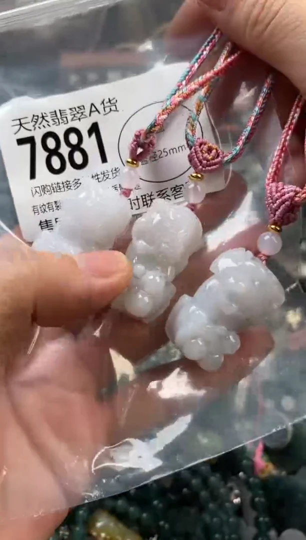 颈饰未镶嵌翡翠多样性发其一7881