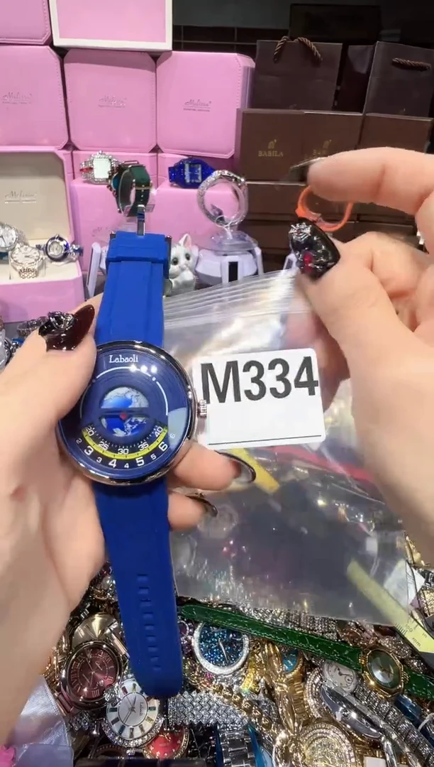 石英机芯不锈钢不锈钢直播定闪专用