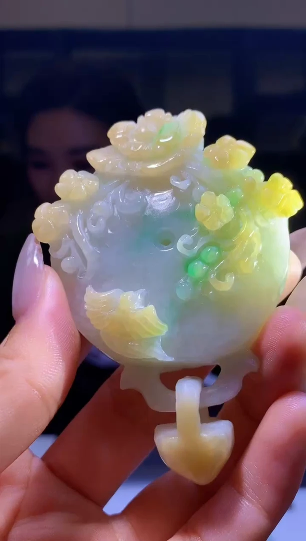 定制翡翠未镶嵌1027hm-毛货套镯{配底座}119