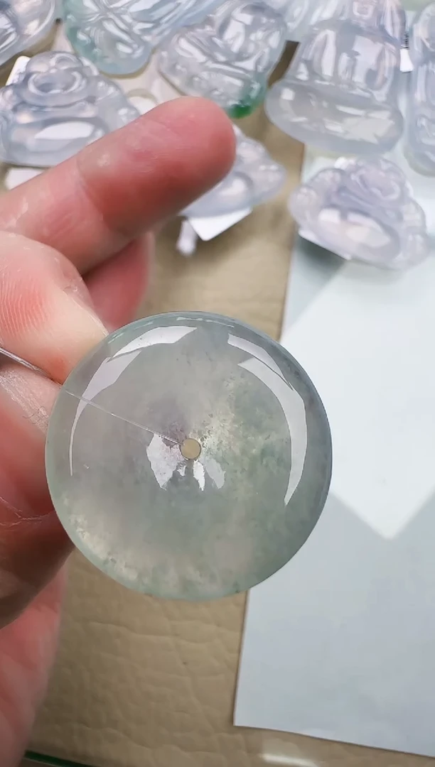 颈饰未镶嵌翡翠缅甸翡翠a货