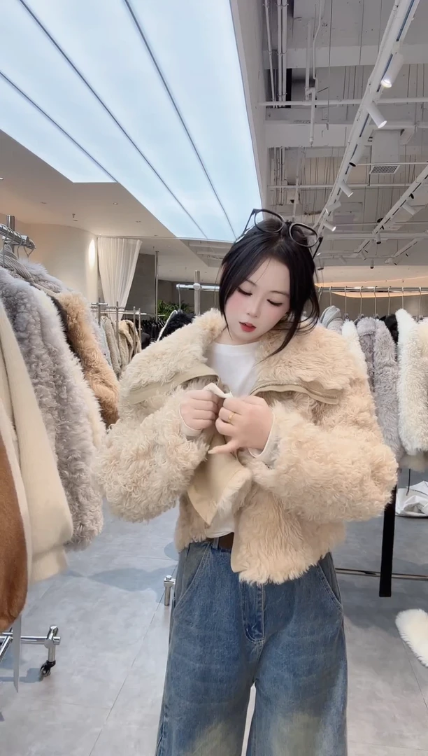 托斯卡纳羊皮羊毛B59650