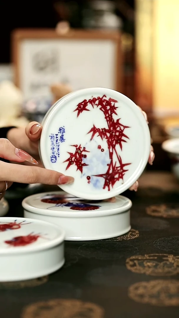 陶瓷手工手绘茶器49