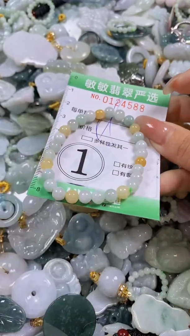 【闪购商品】翡翠颈饰未镶嵌闪购0124588