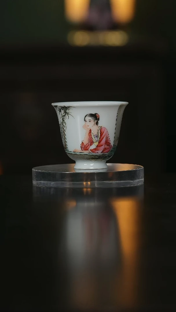 摆件陶景德镇陶瓷杯/碟/盘/碗