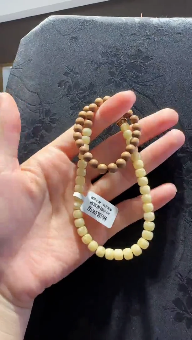 手串蜜蜡未镶嵌双圈款