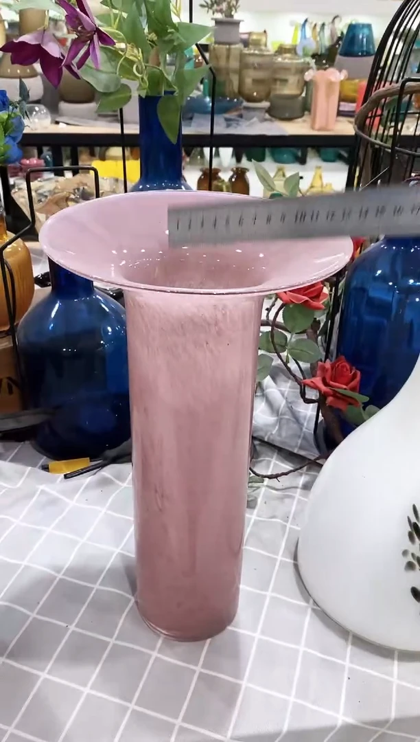 慕忆家手作琉璃花瓶
