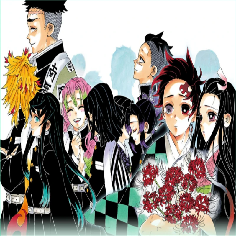 【鬼灭】万和文创原画菱形吧唧盲盒