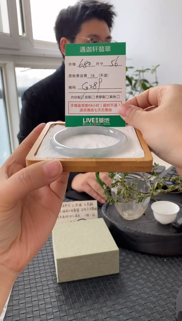 未镶嵌手镯翡翠G289 圈口56