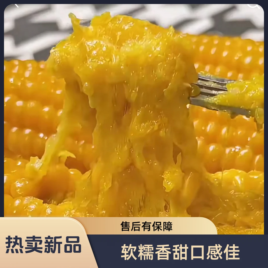 疆农家产地直供 新疆黄金产区甜糯玉米 软糯香甜 雪水灌溉无催熟
