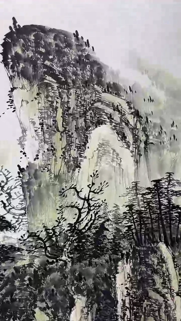 国画郑乐华手绘绘画作品24-44