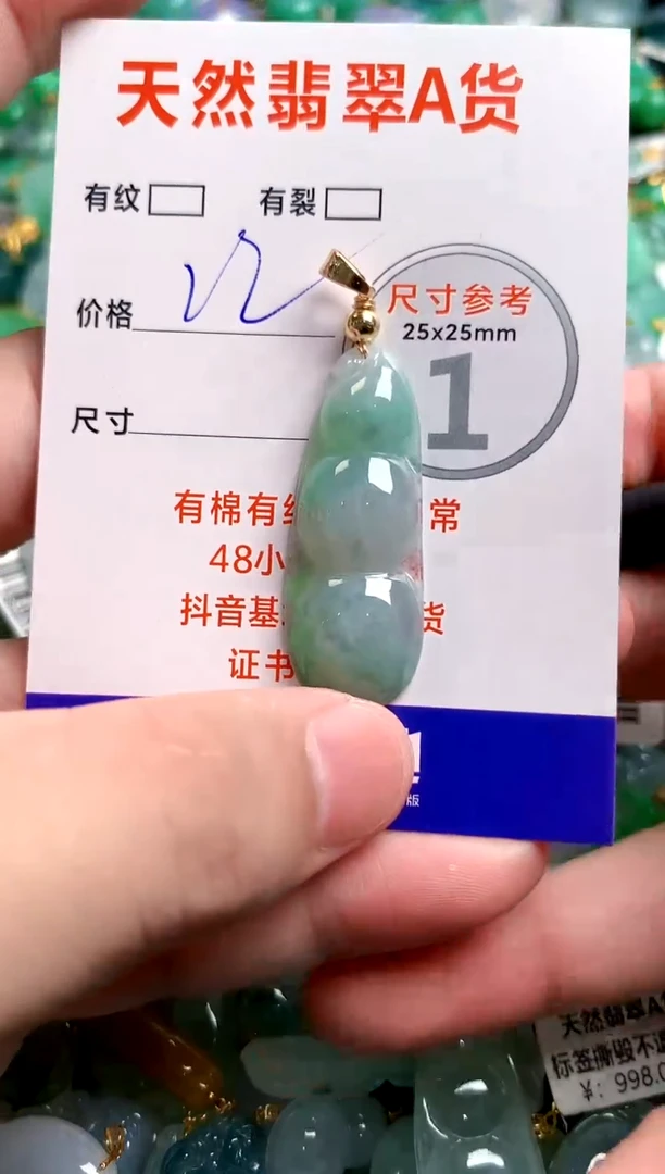 翡翠未镶嵌颈饰14003242