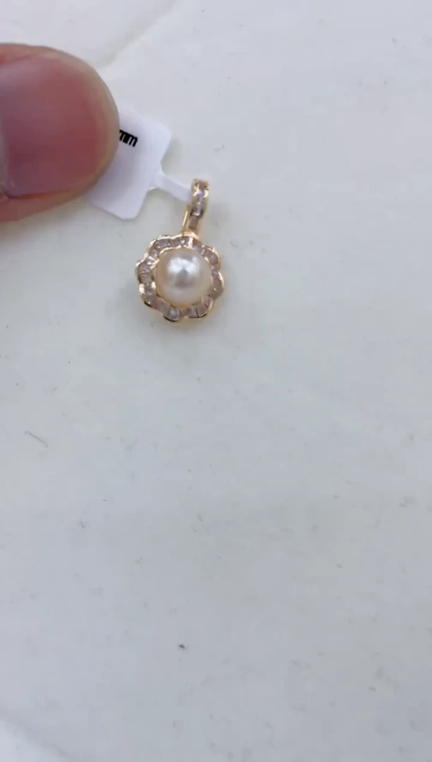 颈饰银S925镶嵌海水珍珠