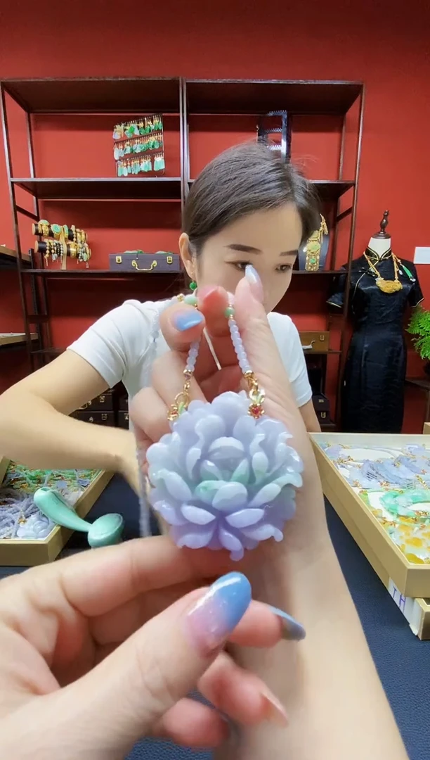 颈饰未镶嵌翡翠翡翠吊坠