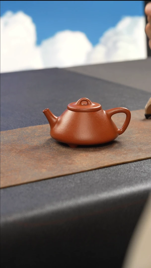 茶壶紫砂子冶石瓢