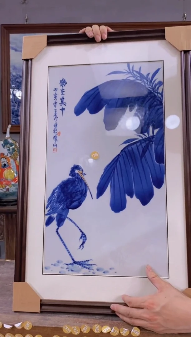 吴义松陶瓷联盟手绘陶瓷编码：7286