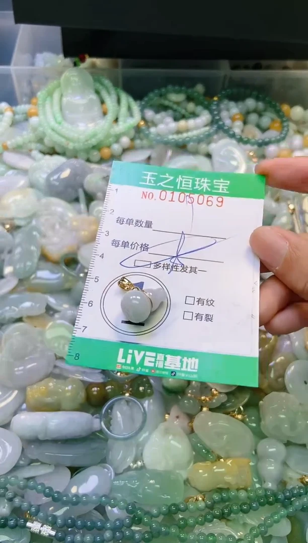 翡翠未镶嵌颈饰闪购0105069多样性发其一