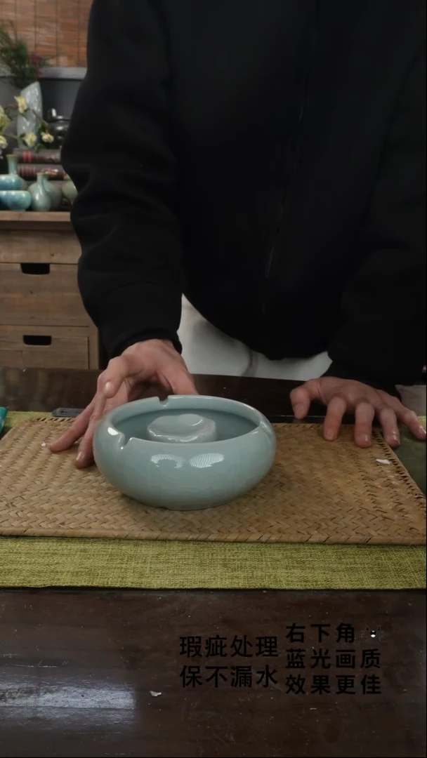 陶瓷灭烟槽B-13（直径）次品保不漏水外观不完美