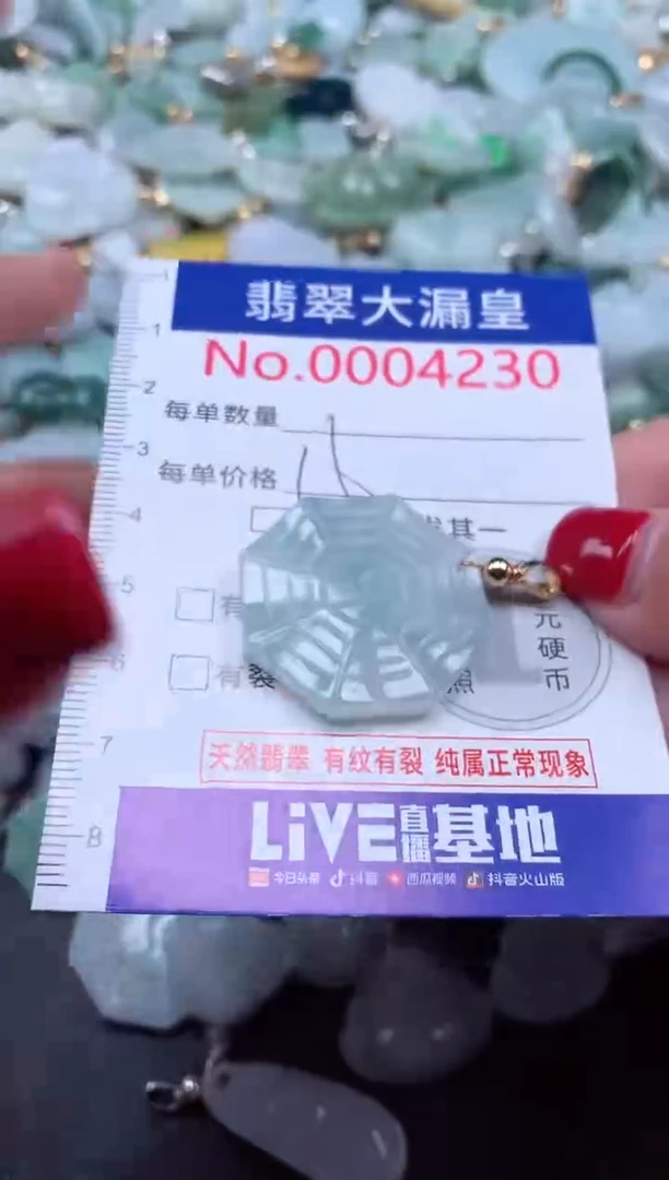 颈饰未镶嵌翡翠4230