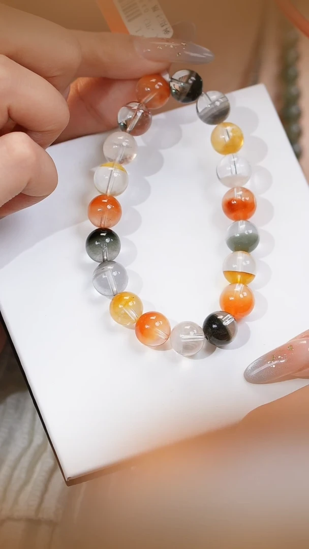 水晶手串未镶嵌多宝手串9m+ JP49840宋