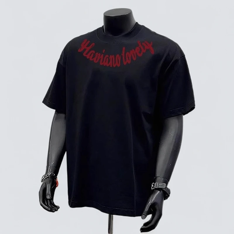 大码男装200-300斤潮男短袖纯棉t恤男圆领百搭宽松休闲半袖