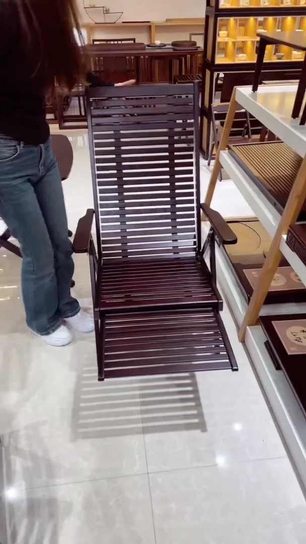 【闪购商品】谷语躺椅楠竹5档调节躺椅