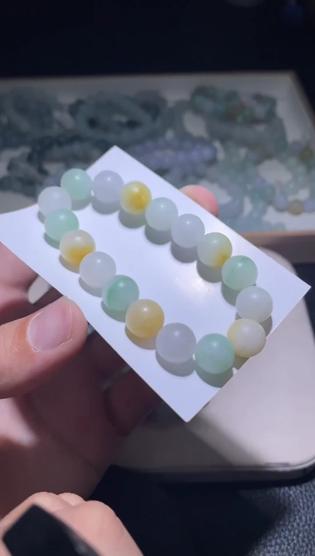 未镶嵌定制翡翠翡翠手串