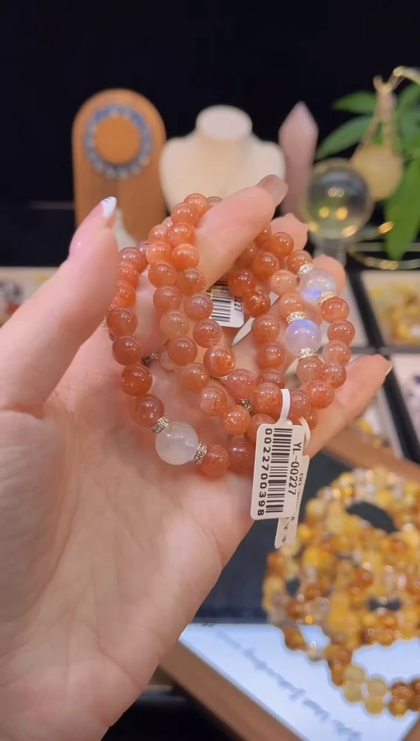 未镶嵌手串水晶阿鲁沙蓝月光