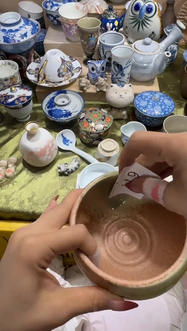 瓷片惊*店铺名称 喵可瓷器 闪购类型 定向 惊鸿