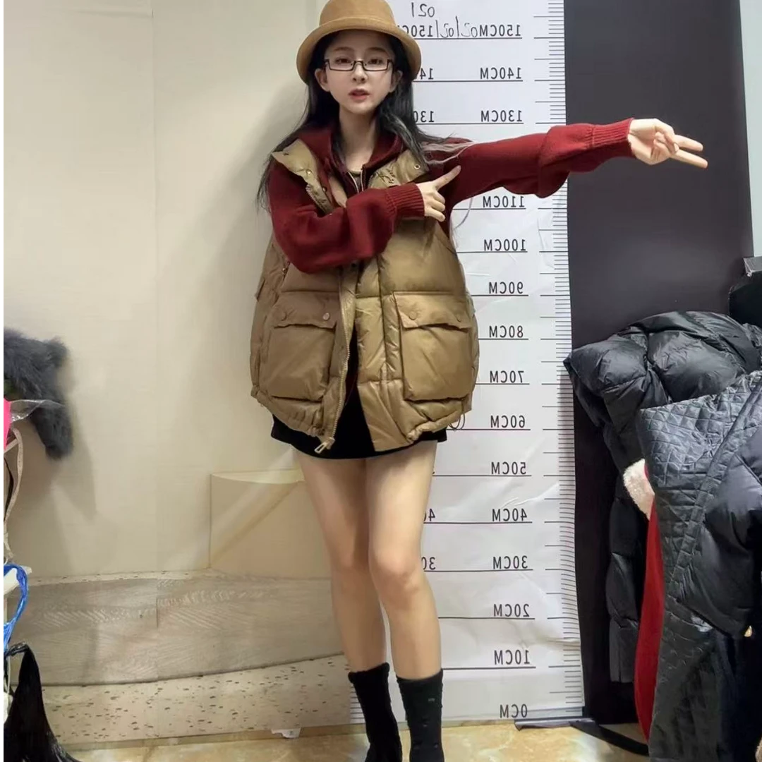 2025冬季新款百搭羽绒马甲